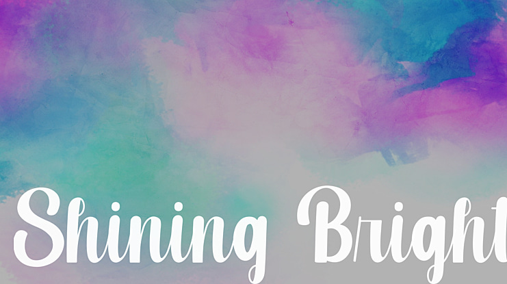Shining Bright Font