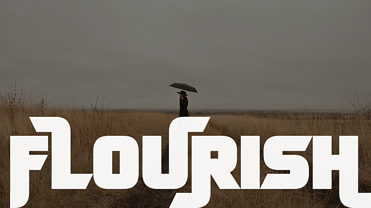FLOURISH Font Family