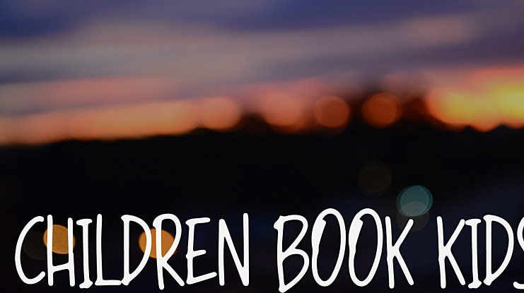 CHILDREN  KIDS Font