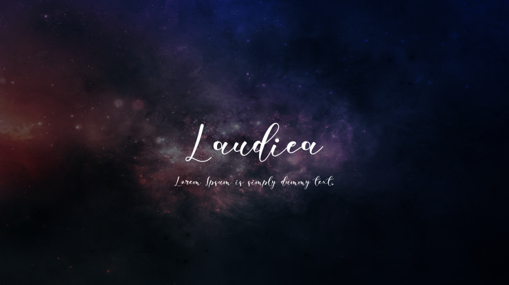 Laudiea Font