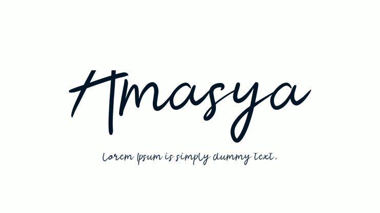 Amasya Font