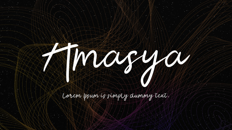 Amasya Font