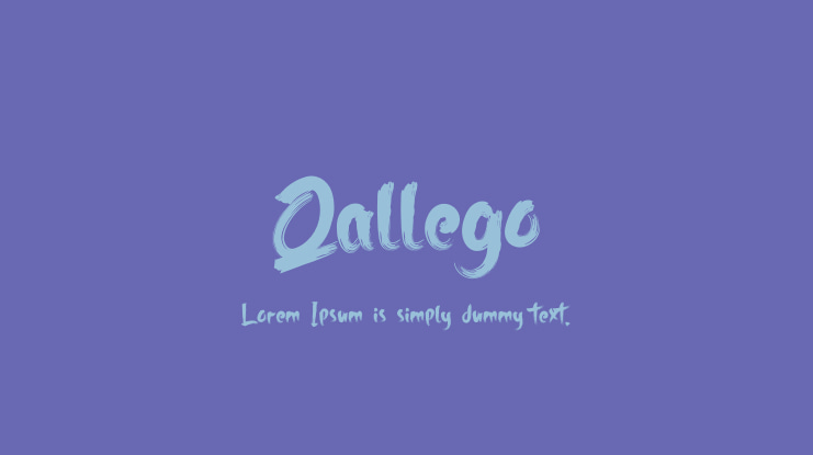 Qallego Font