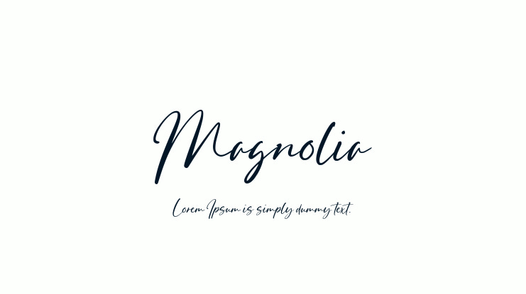 Magnolia Font