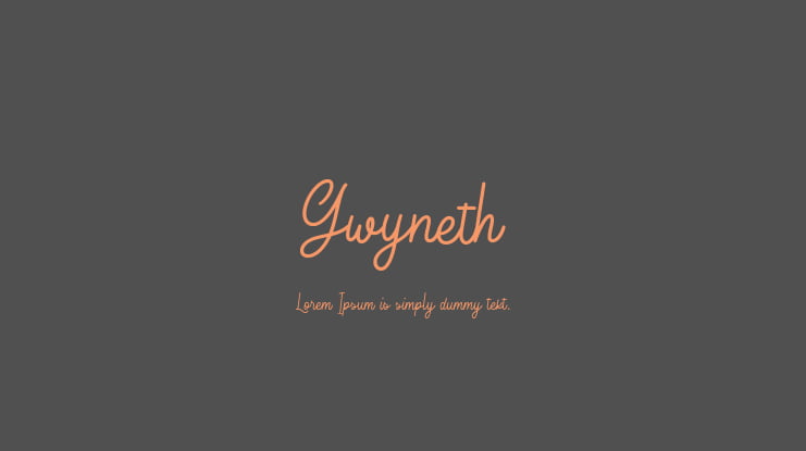 Gwyneth Font