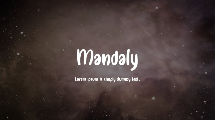 Mandaly Font