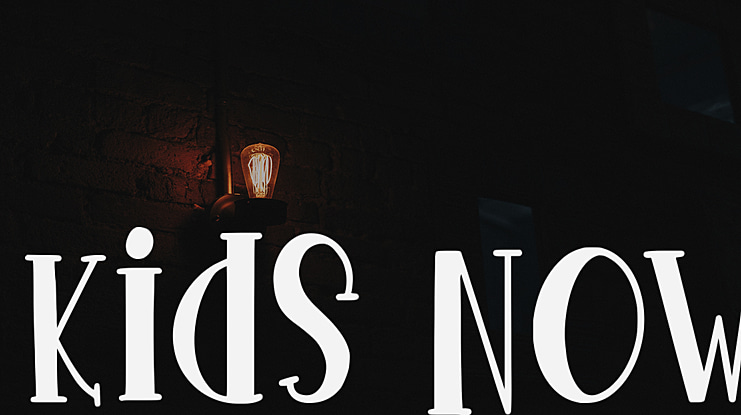 Kids Now Font