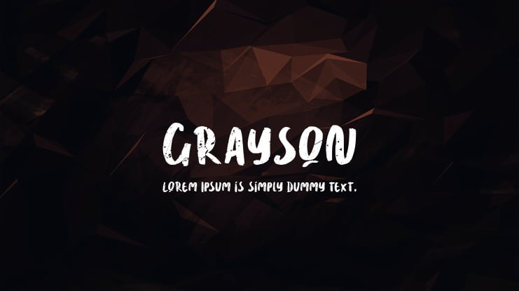 Grayson Font