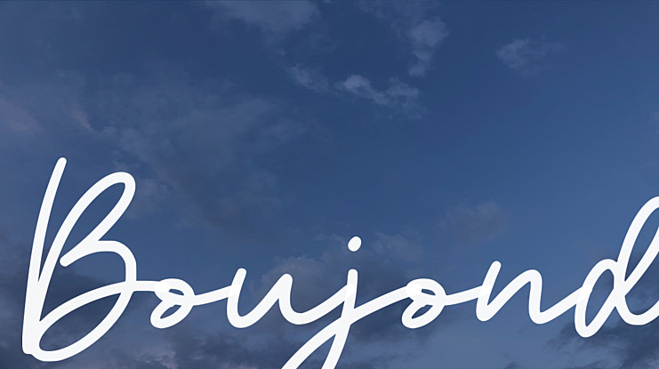 Boujond Font
