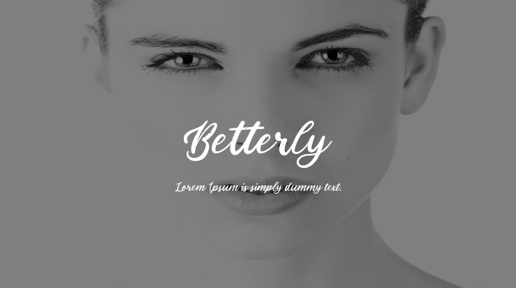 Betterly Font