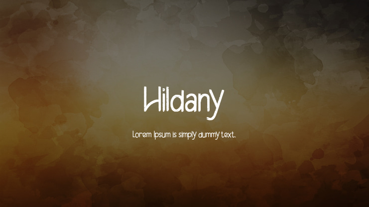 Hildany Font