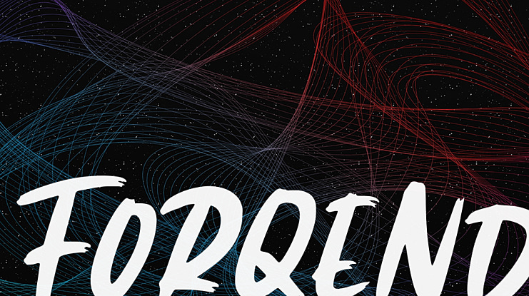 Forqend Font