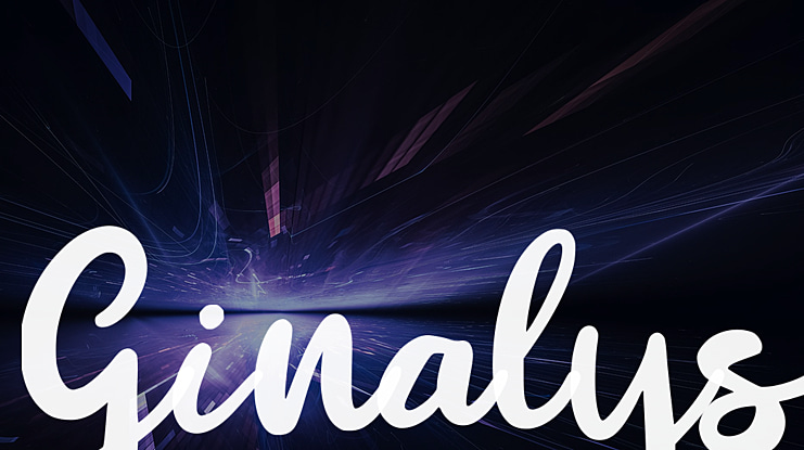 Ginalys Font