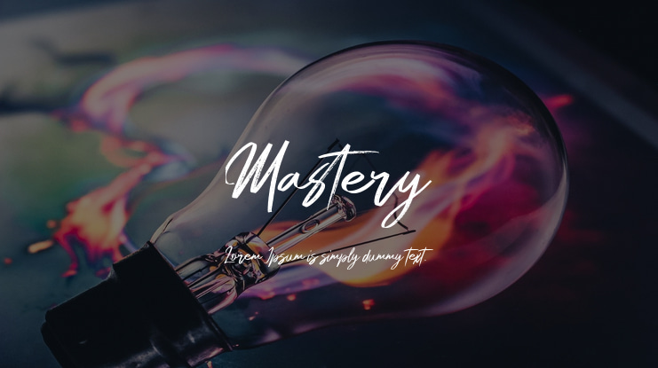 Mastery Font