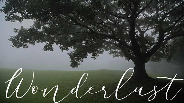 Wonderlust Font