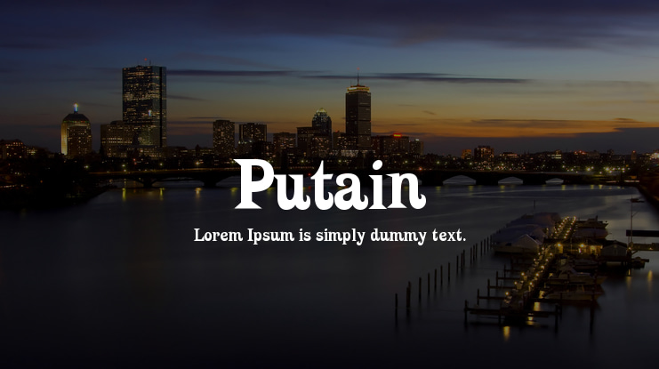 Putain Font