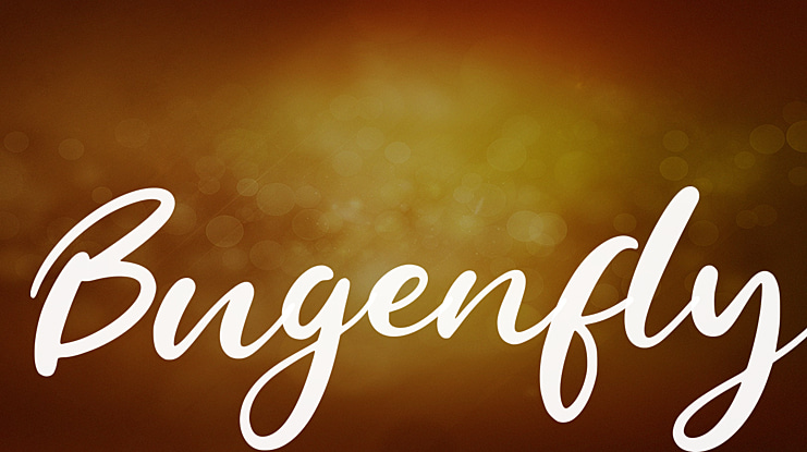 Bugenfly Font