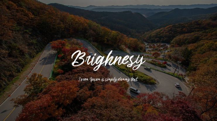 Brighnesy Font