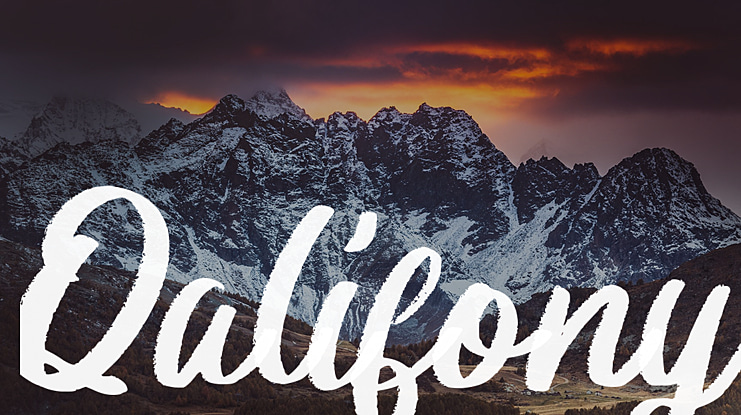 Qalifony Font