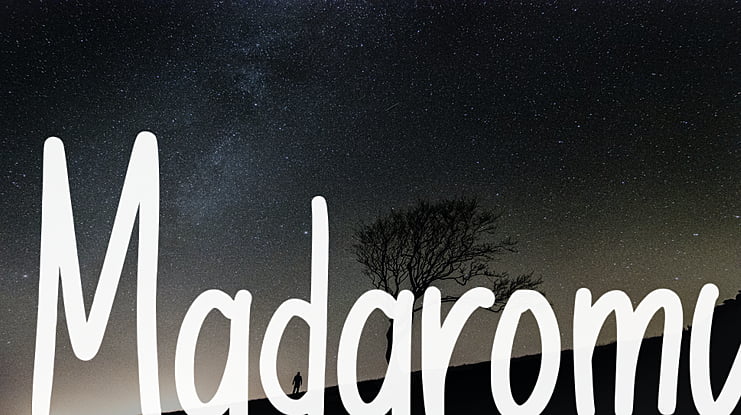 Madaromy Font