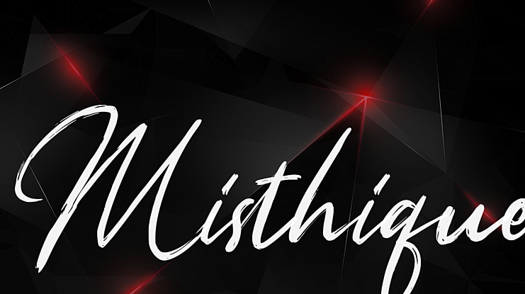 Misthique Font