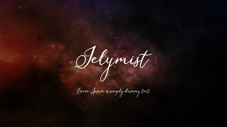 Jelymist Font