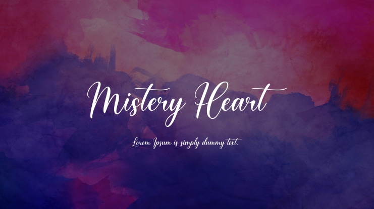Mistery Heart Font