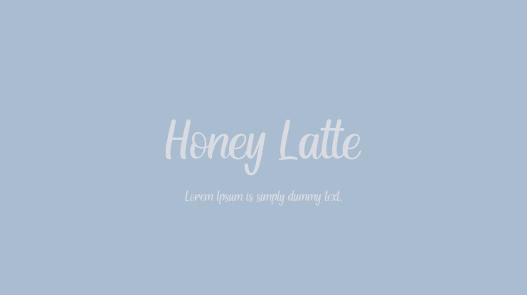 Honey Latte Font
