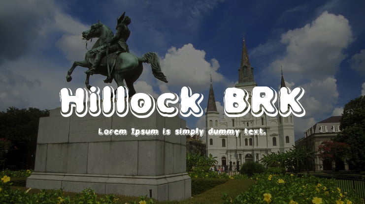 Hillock BRK Font