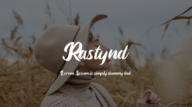 Rastynd Font