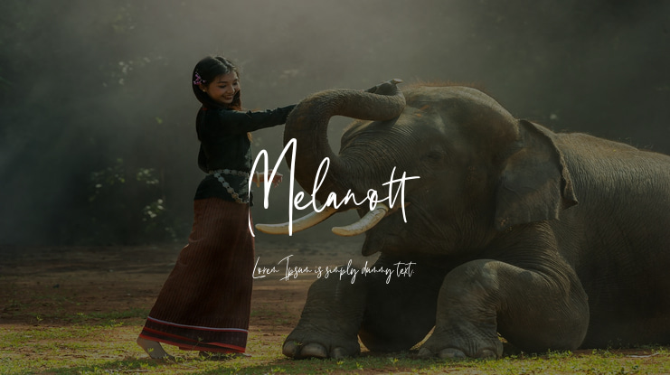 Melanott Font