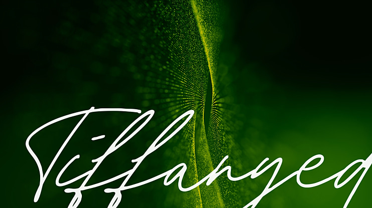 Tiffanyed Font