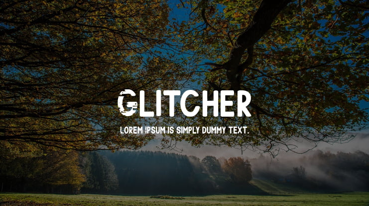 Glitcher Font