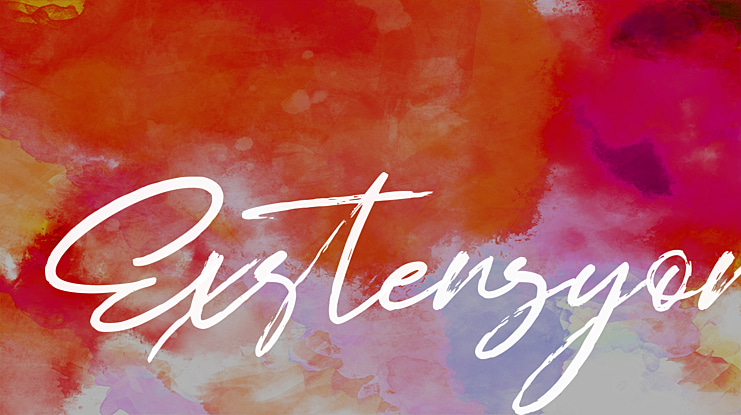 Exstensyon Font