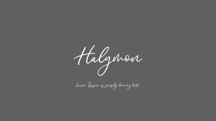 Halymon Font