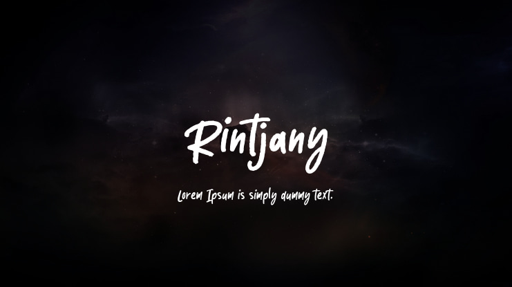 Rintjany Font