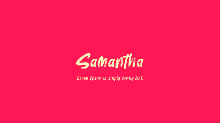Samantha Font