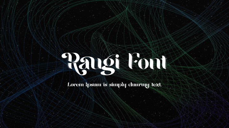 Raugi Font