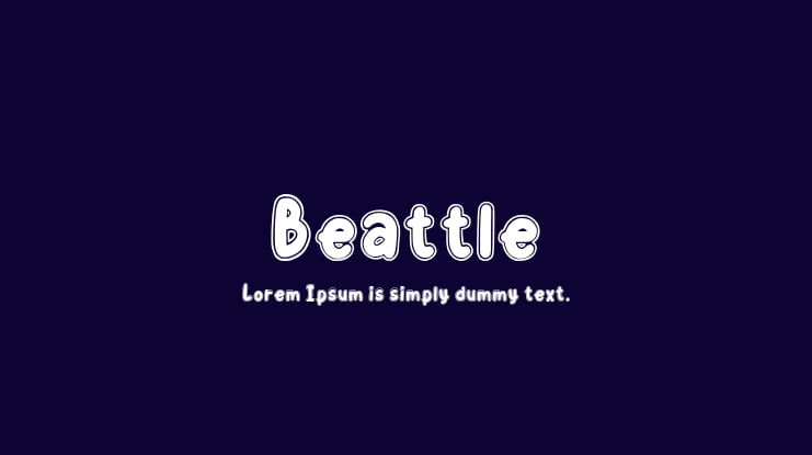 Beattle Font