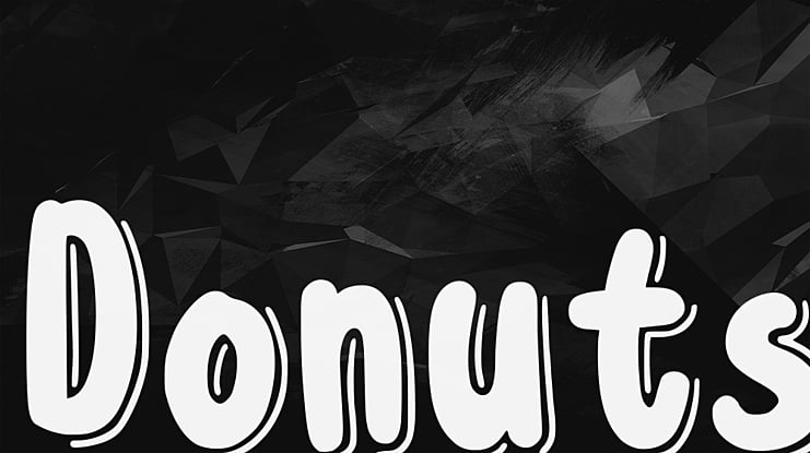 Donuts Font
