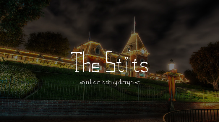 The Stilts Font