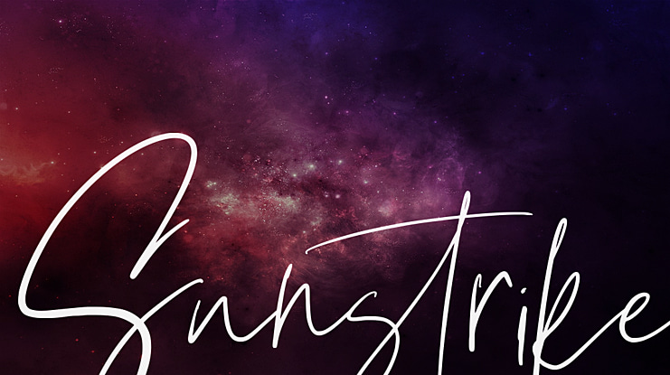 Sunstrike Font