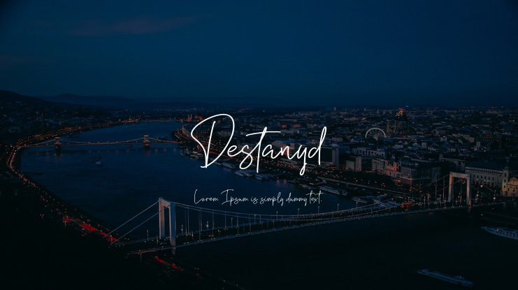 Destanyd Font