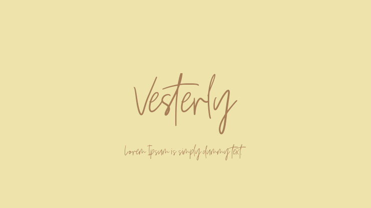 Vesterly Font