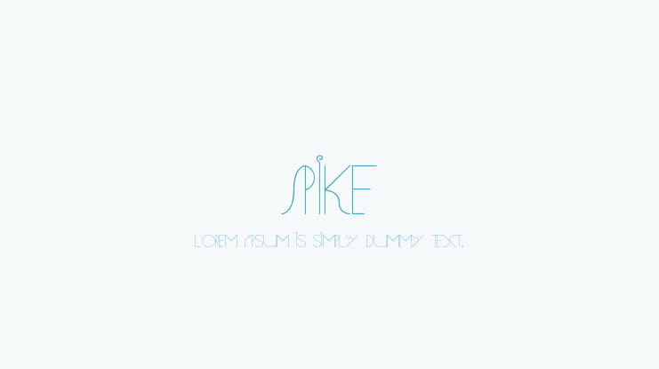 Spike Font
