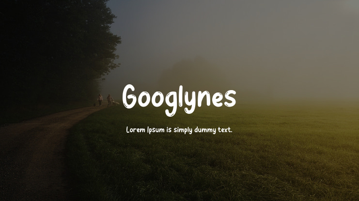 Googlynes Font