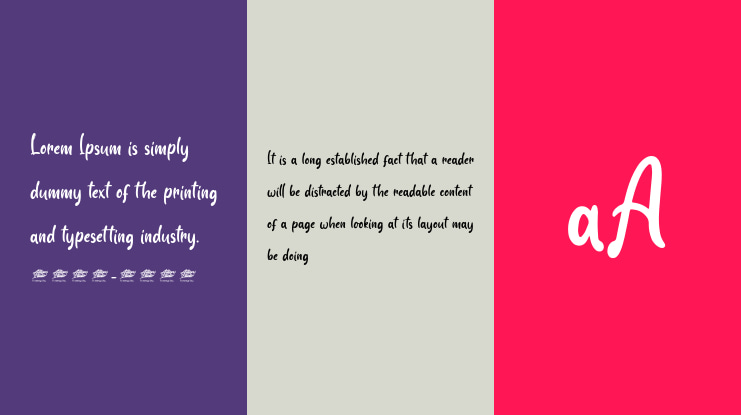 Purple Rosallia - Personal Use Font