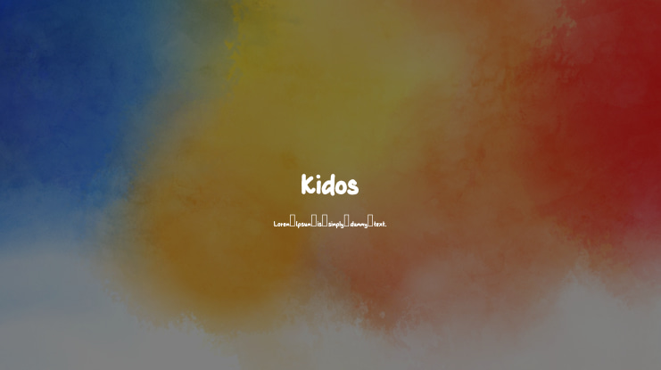 Kidos Font