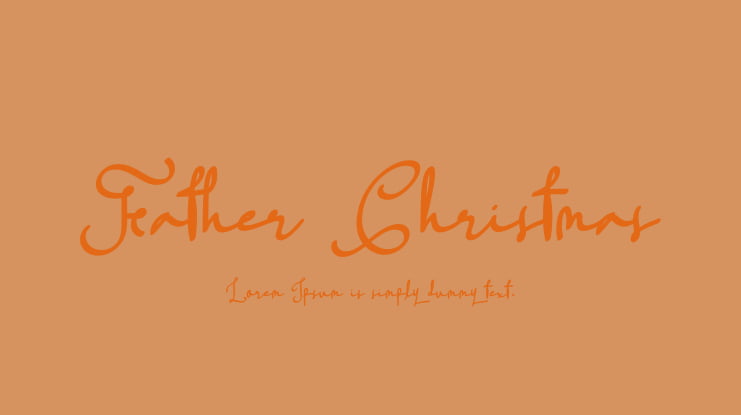 Father Christmas Font