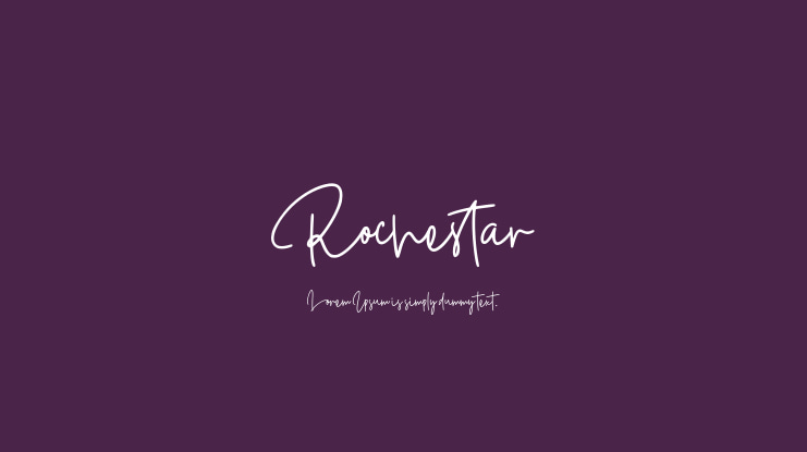 Rochestar Font